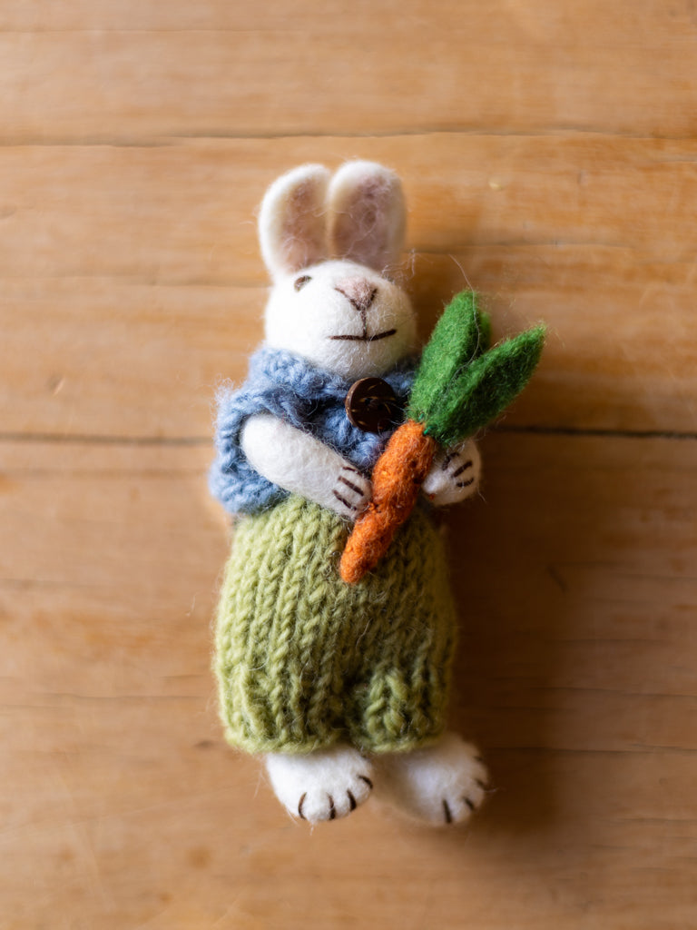 Handmade Felt Rabbits ~ Assorted