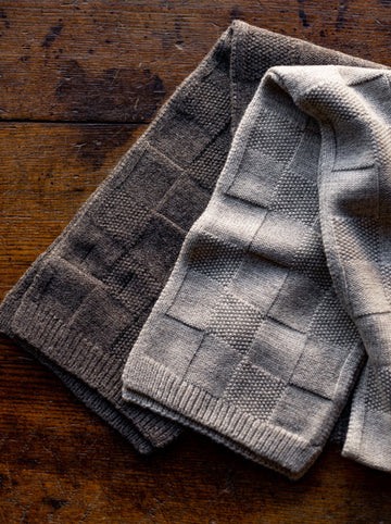 Cuillin Natural British Wool Scarf