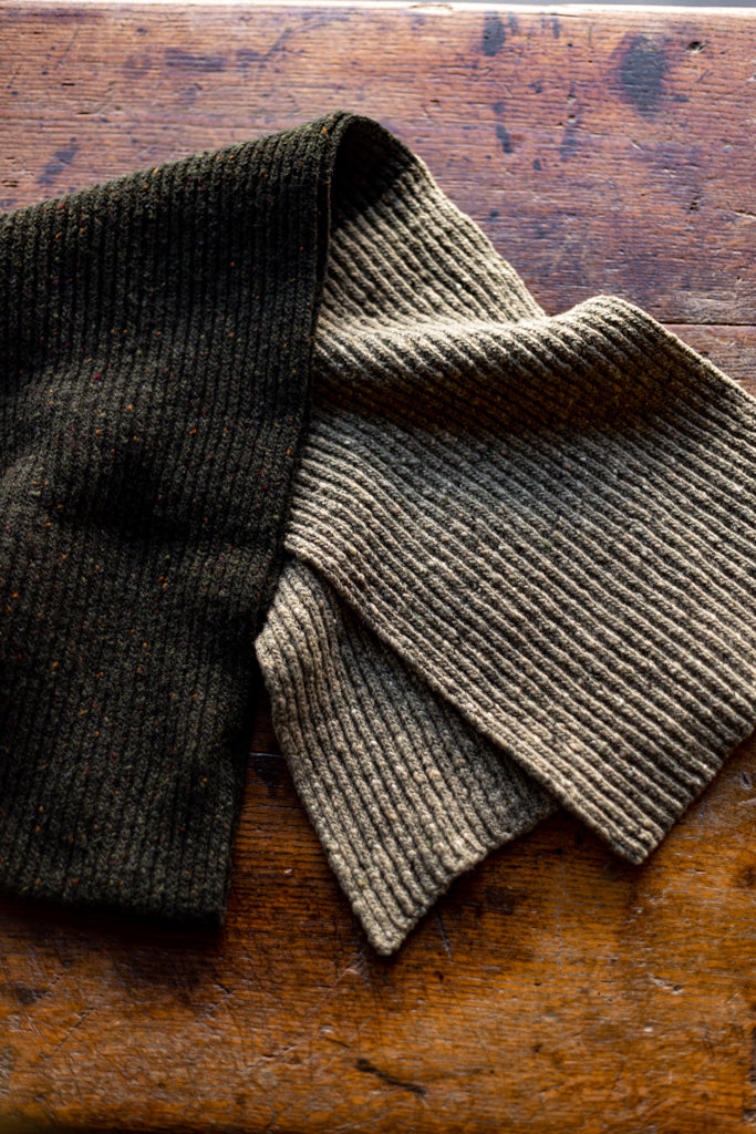 Shin Flecked Scottish Wool Scarf