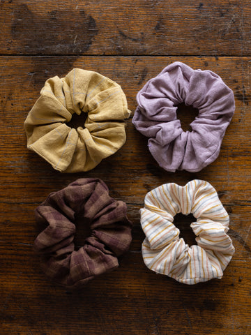 Handmade Linen Scrunchie