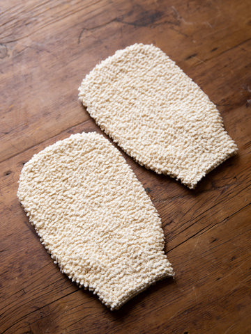 Cotton Chenille Massage Glove