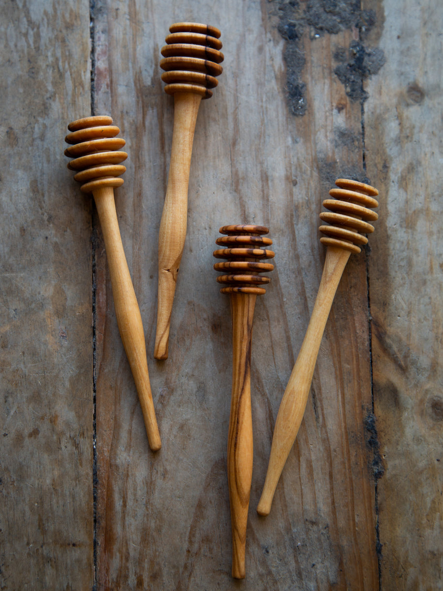 Olive Wood Honey Dippers