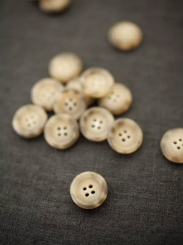 20mm Mottled Recycled Paper Button