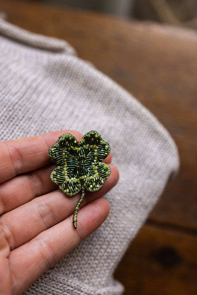 Hand Embroidered  Brooch Pin (Assorted)