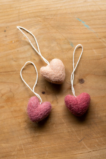 Handmade Felt (Lovely) Love Heart