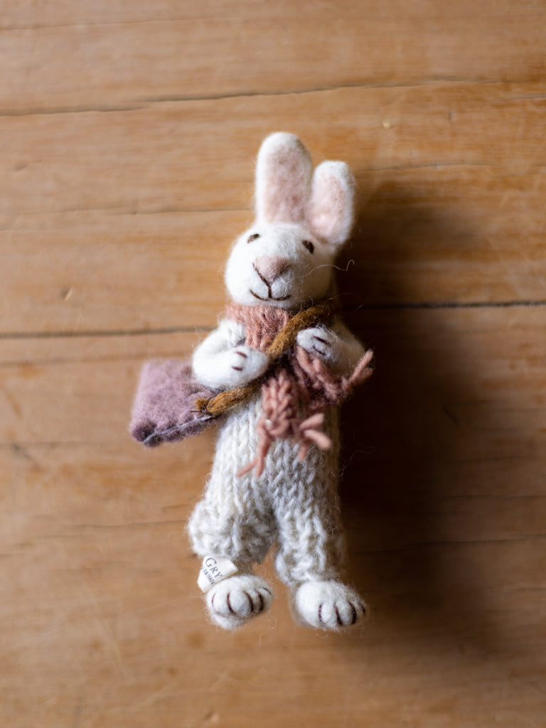 Handmade Felt Rabbits ~ Assorted