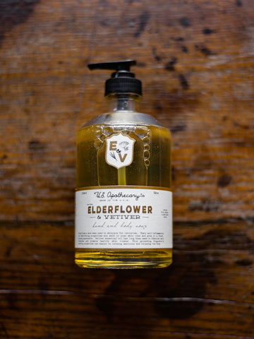Hand & Body Soap ~ Elderflower & Vetiver