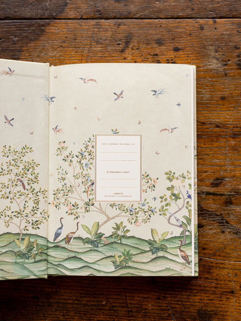 Linen Bound Journal - Spring Landscape