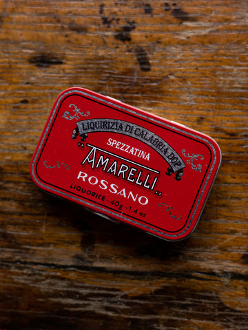 Amarelli Rossano Red Liquorice Tin