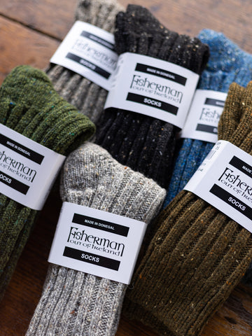 Fisherman ~ Donegal Socks 41-45