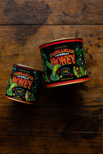 Tasmanian Leatherwood Honey Tin