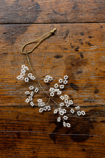 Pearlescent Sprig Decoration