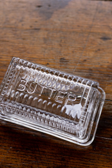 Glass Butter Dish