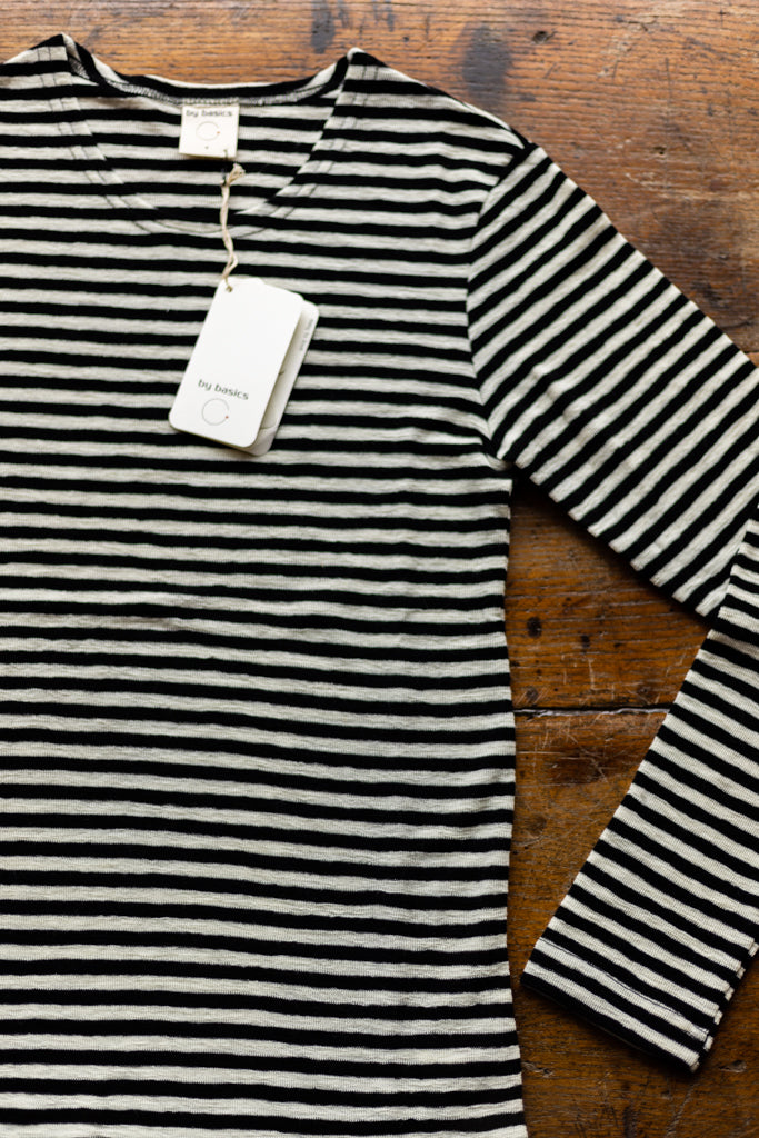 By Basics - Merino Crew Neck Top