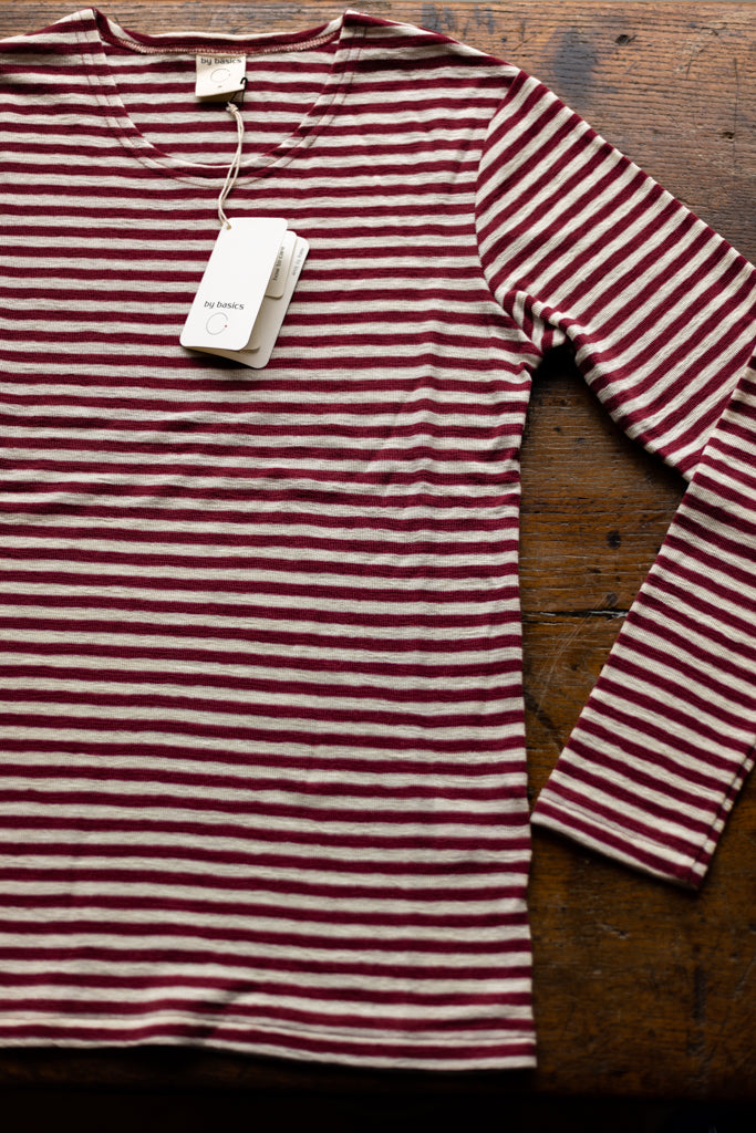 By Basics - Merino Crew Neck Top