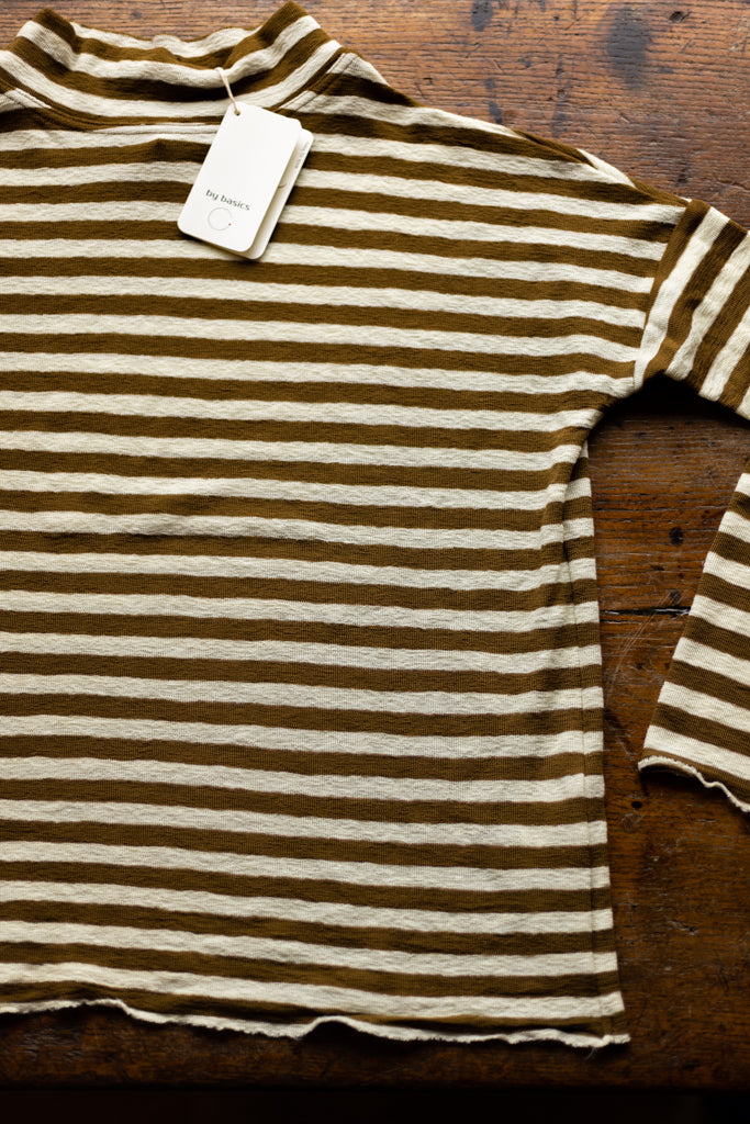 By Basics - Merino Wide Shirt With Neck