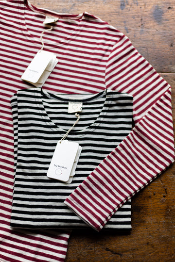 By Basics - Merino Crew Neck Top