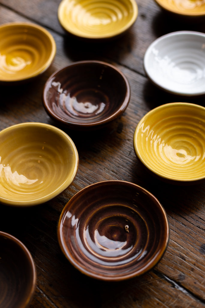 Beryl Earthenware Small Round Dish