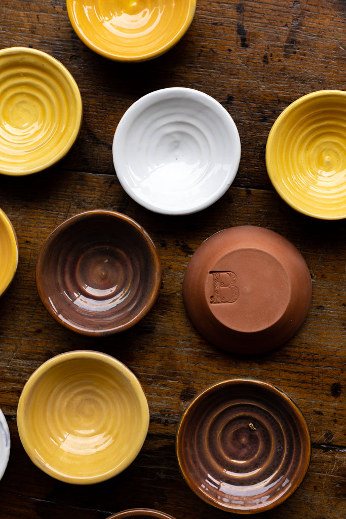 Beryl Earthenware Small Round Dish