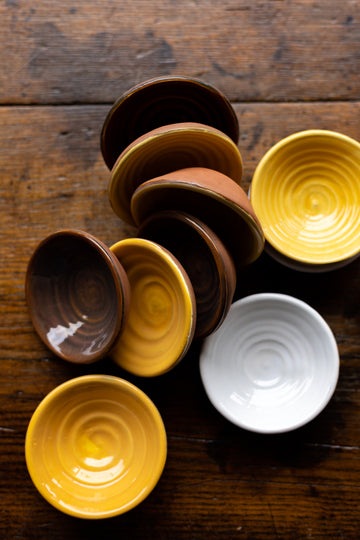 Beryl Earthenware Small Round Dish