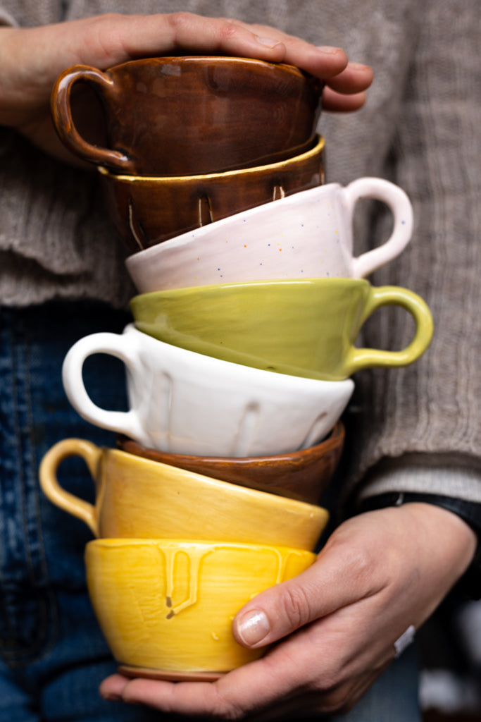 Beryl ~ Ceramic Earthenware Cup