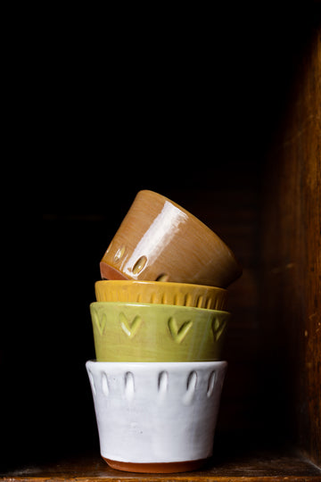 Beryl ~ Ceramic Earthenware Beaker