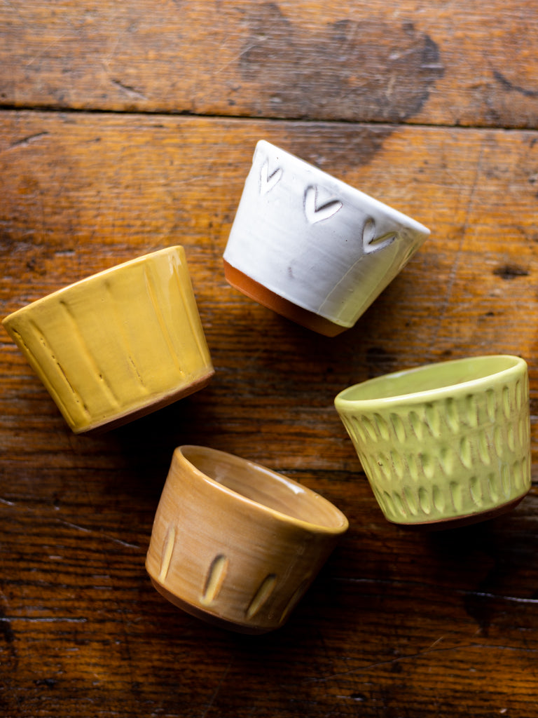Beryl ~ Ceramic Earthenware Beaker