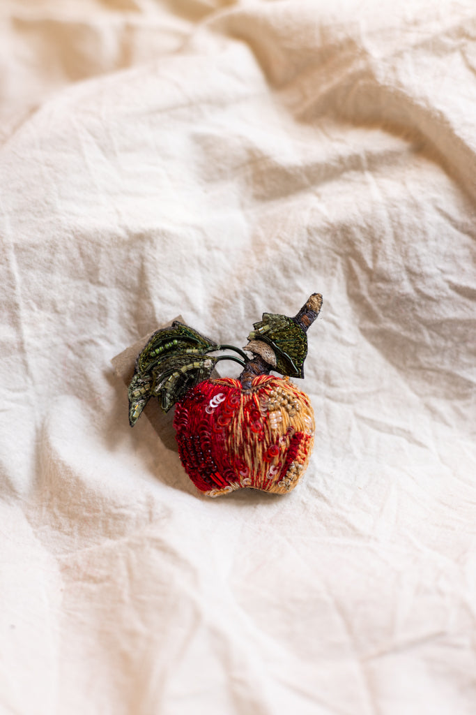 Hand Embroidered  Brooch Pin (Assorted)