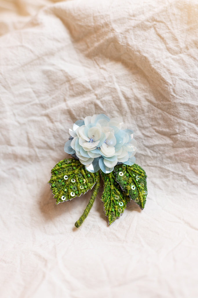 Hand Embroidered  Brooch Pin (Assorted)