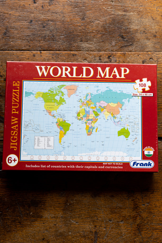Frank ~ Educational World Map Puzzle