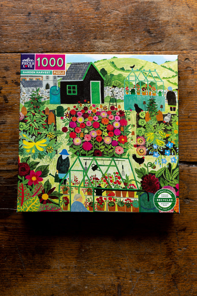 eeBoo ~ Garden Harvest 1000pc Puzzle