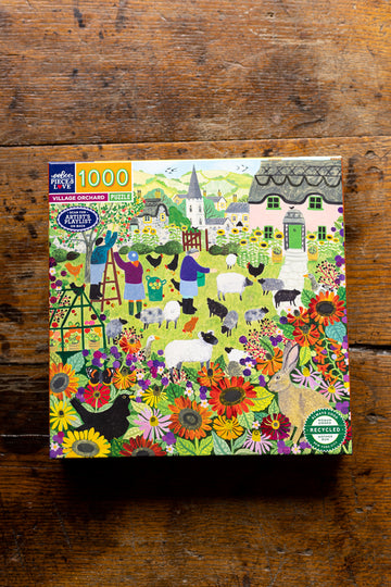 eeBoo ~ Village Orchard 1000pc Puzzle