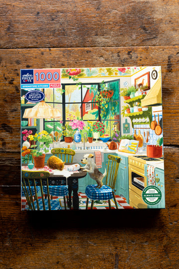 eeBoo ~ Springtime Kitchen 1000pc Puzzle