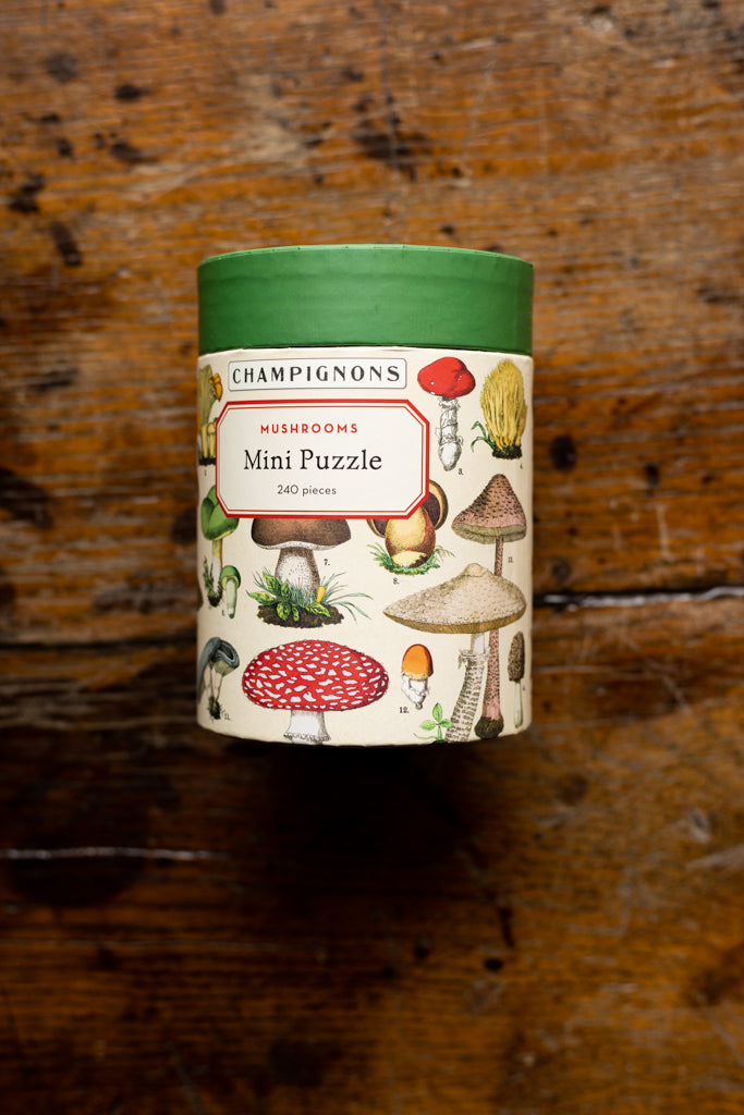 Cavallini - Mini 240 Puzzle Mushrooms