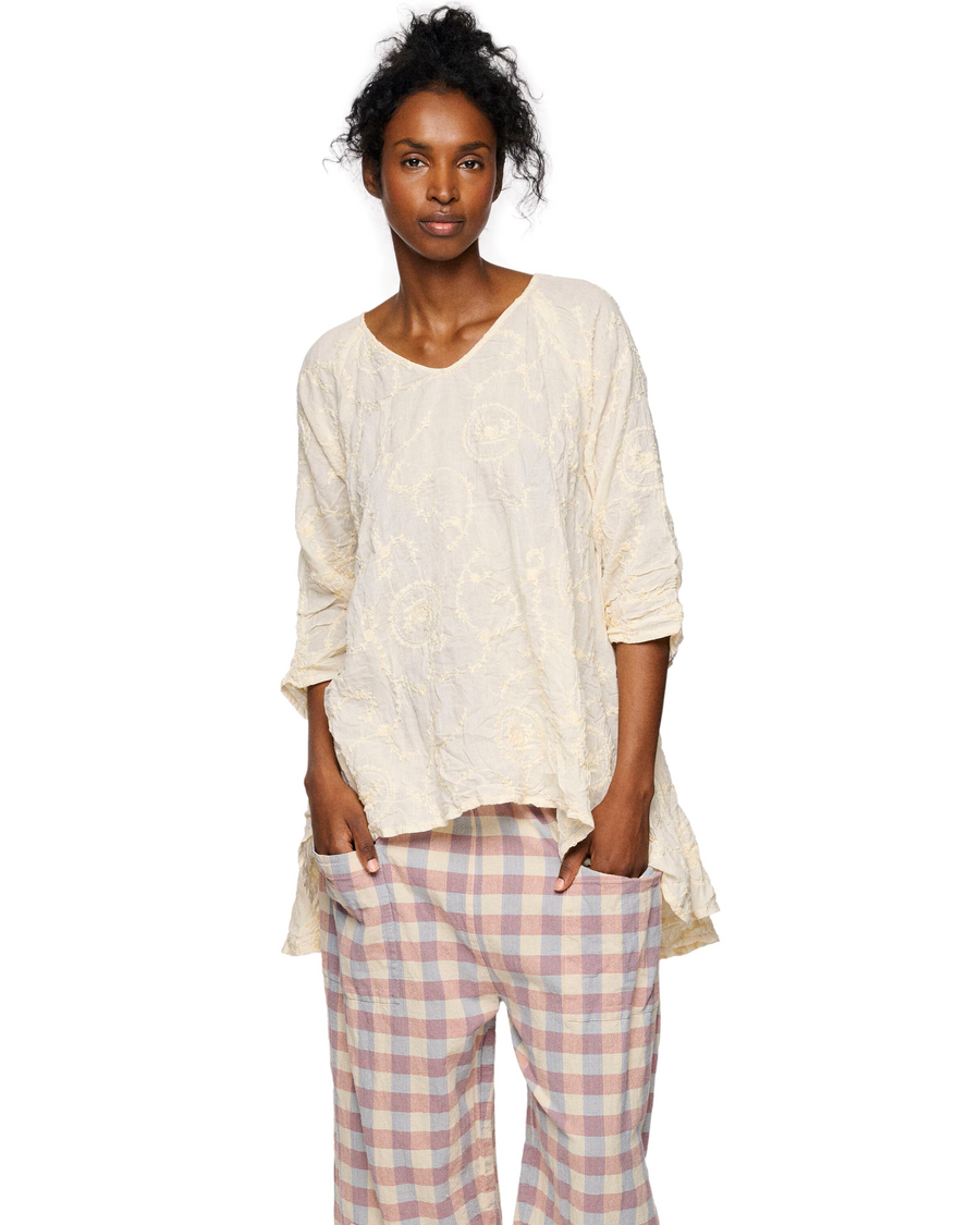 Ewa I Walla ~ Jutta Embroidered Top