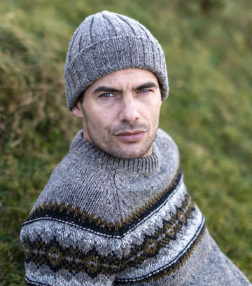 Fisherman ~ Mens Fairisle Crew