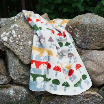 Klippan Swedish Mushroom Wool Blanket