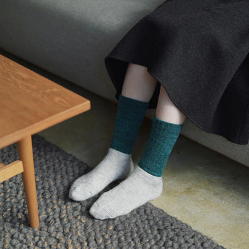 Japanese Oslo Mohair Wool Pile Sock