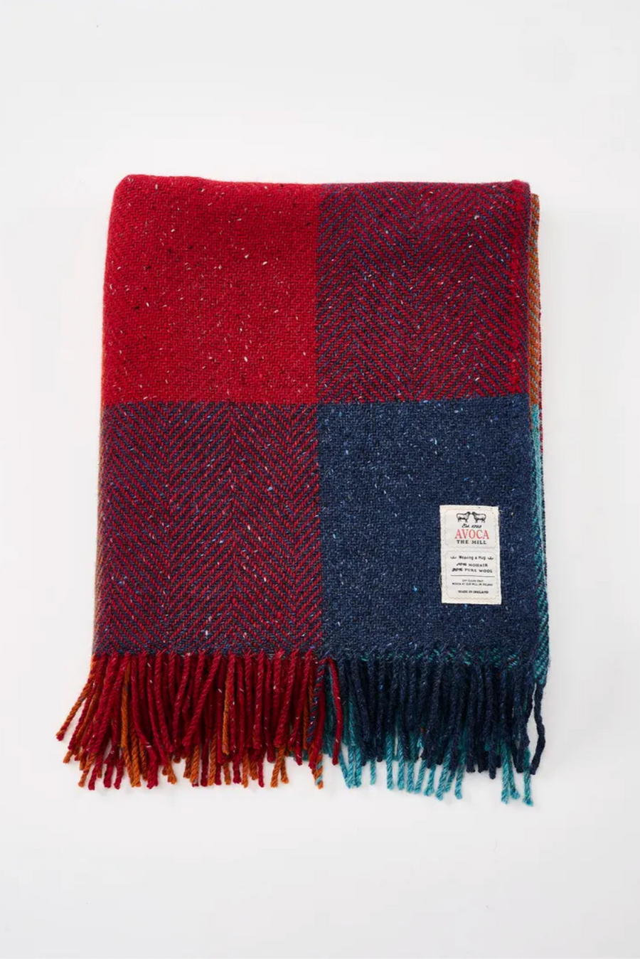 Avoca Mill Mohair & Tweed Throw - Harriet