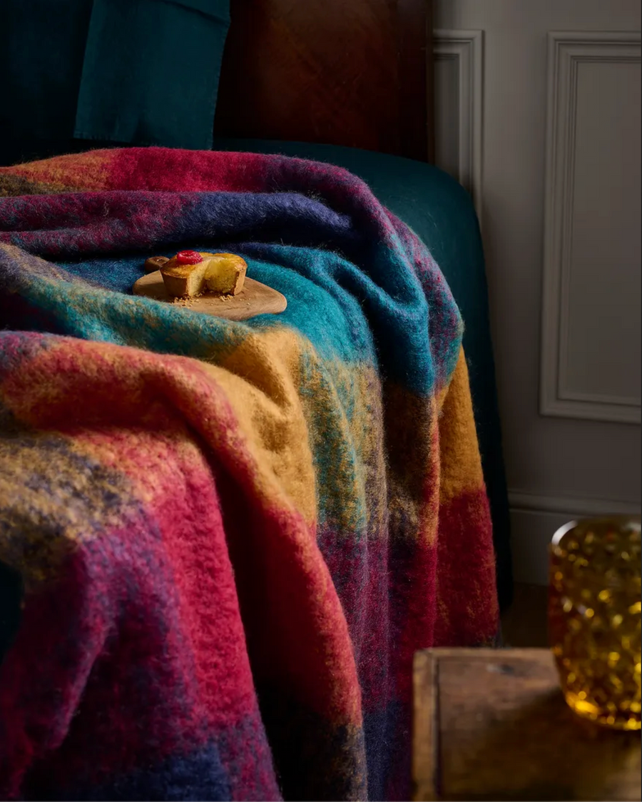 Avoca Mill Mohair Throw - Harriet