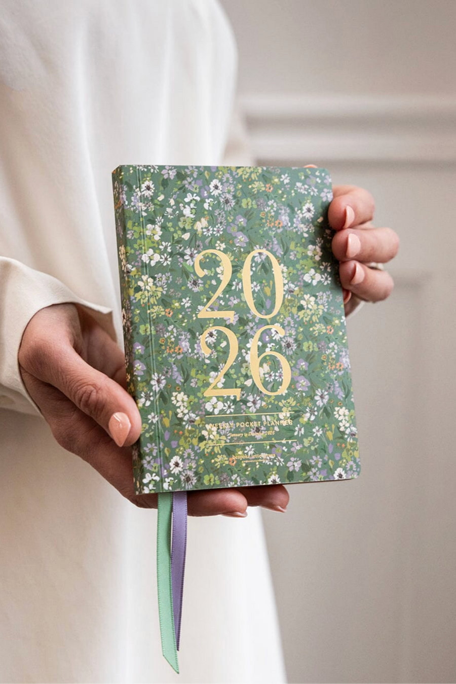 Bespoke letterpress 2026 Pocket Planner