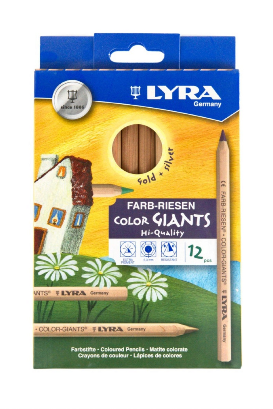 LYRA ~ Colour Giants with Gold and Silver