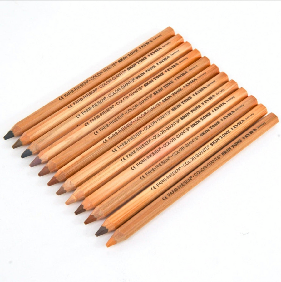 LYRA ~ Colour Giants Skin Tones Pencil Set