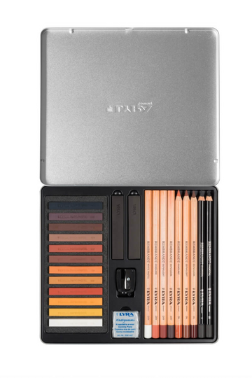 LYRA ~ Rembrandt Brown Tones 25 pcs in Metal Box