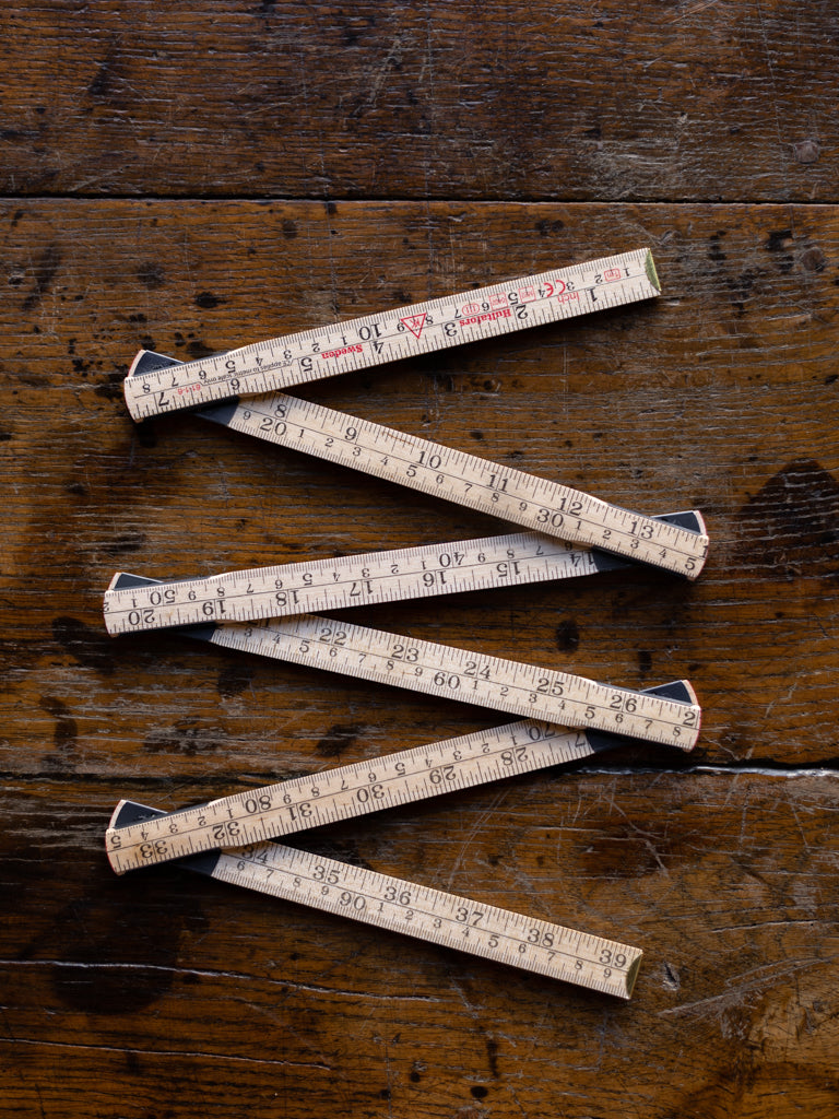 Merchant & Mills ~ Wooden Folding Ruler – Est Australia Pty Ltd