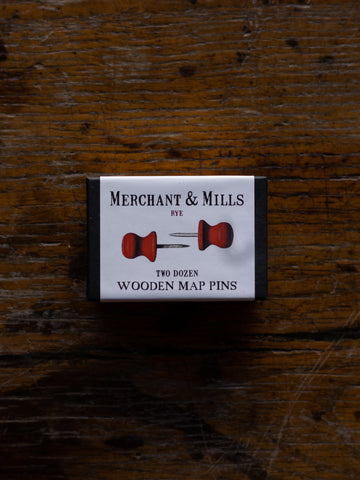 Merchant & Mills ~ Wooden Map Pins