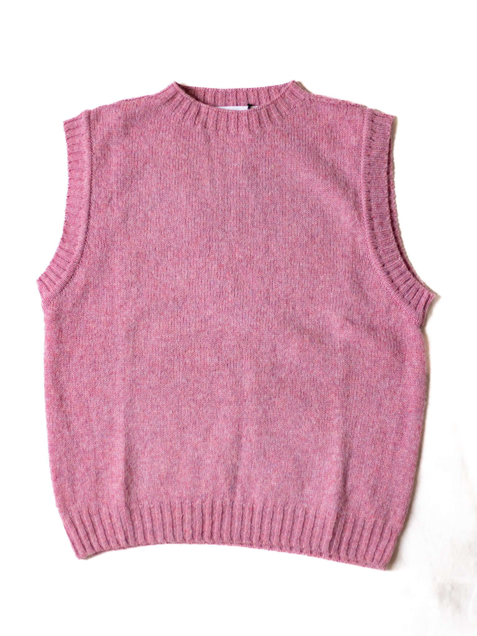 トップス HARLEY OF SCOTLAND V-NECK WOOL VEST Harley Mens All Over Fair Isle V Neck Vest - Goodbrand & Ross