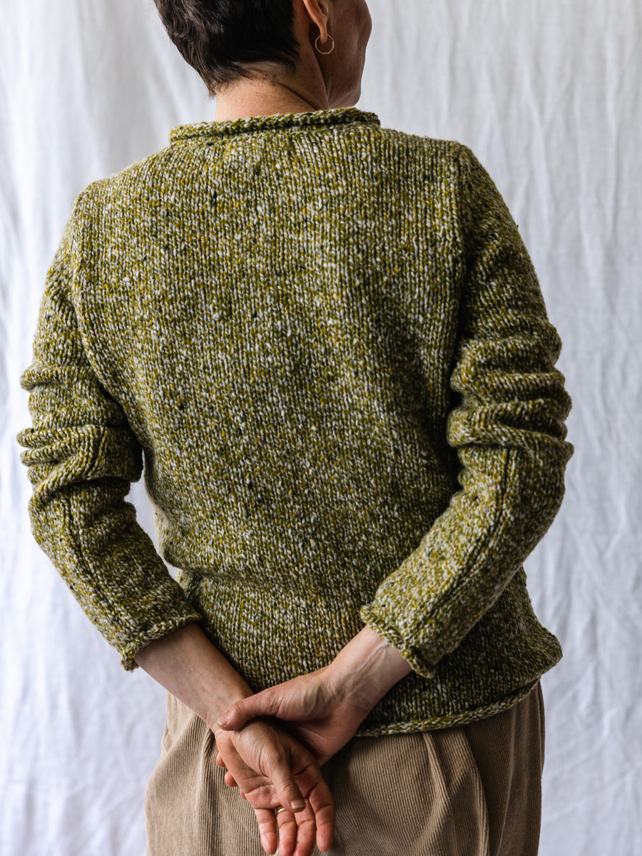 Pêcheur ~ Donegal Fleck Roll Neck Pull