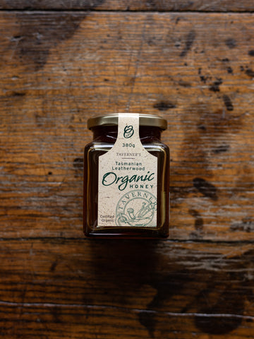Tavener's Organic Tasmanian Leatherwood Honey 380g