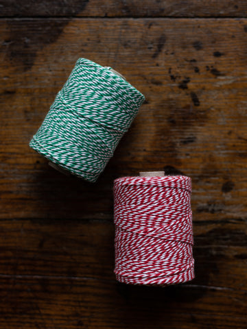 String à rayures en coton italien
